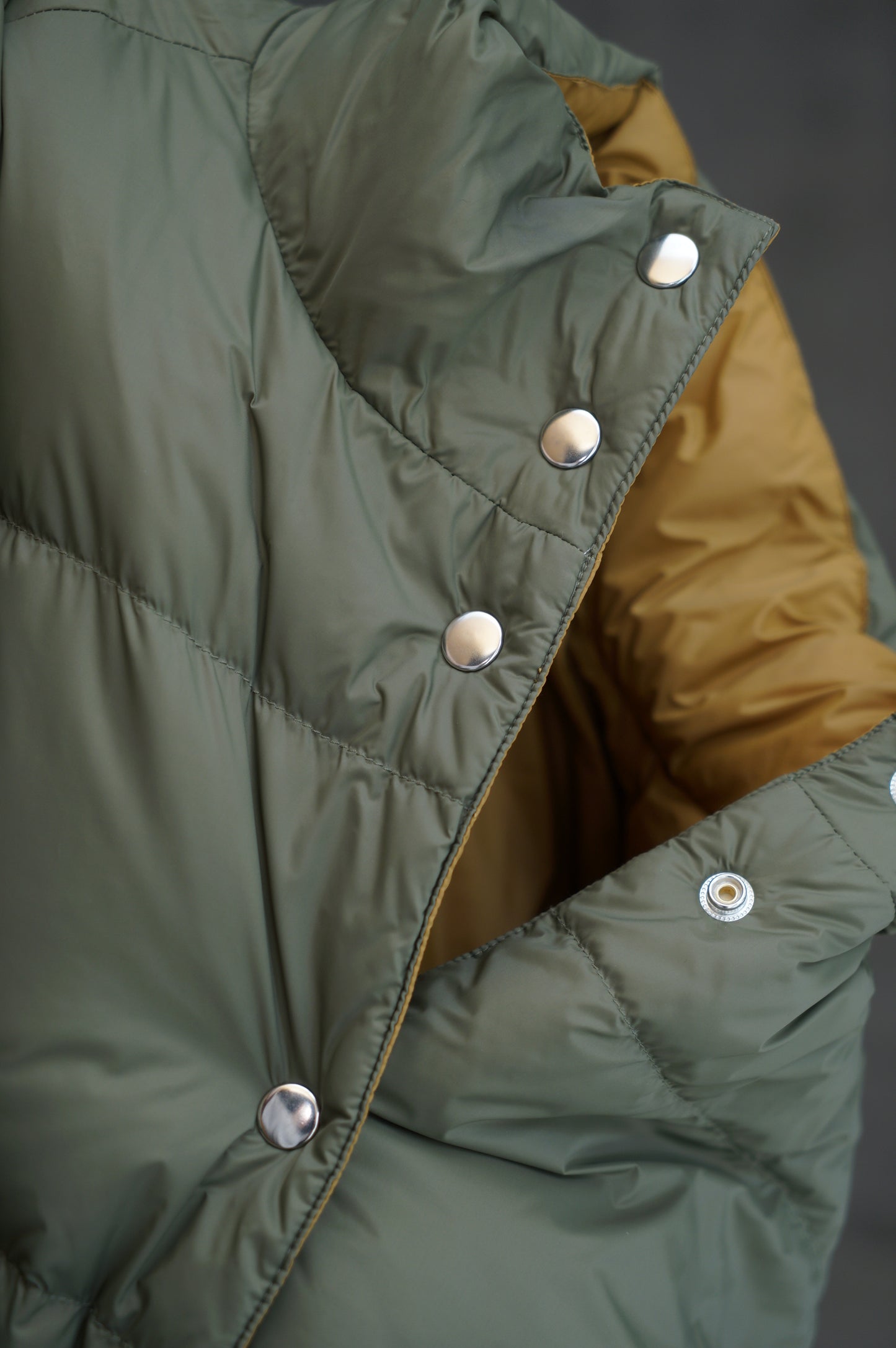 Reversible quilted  jacket[ KLWPC4902 ]