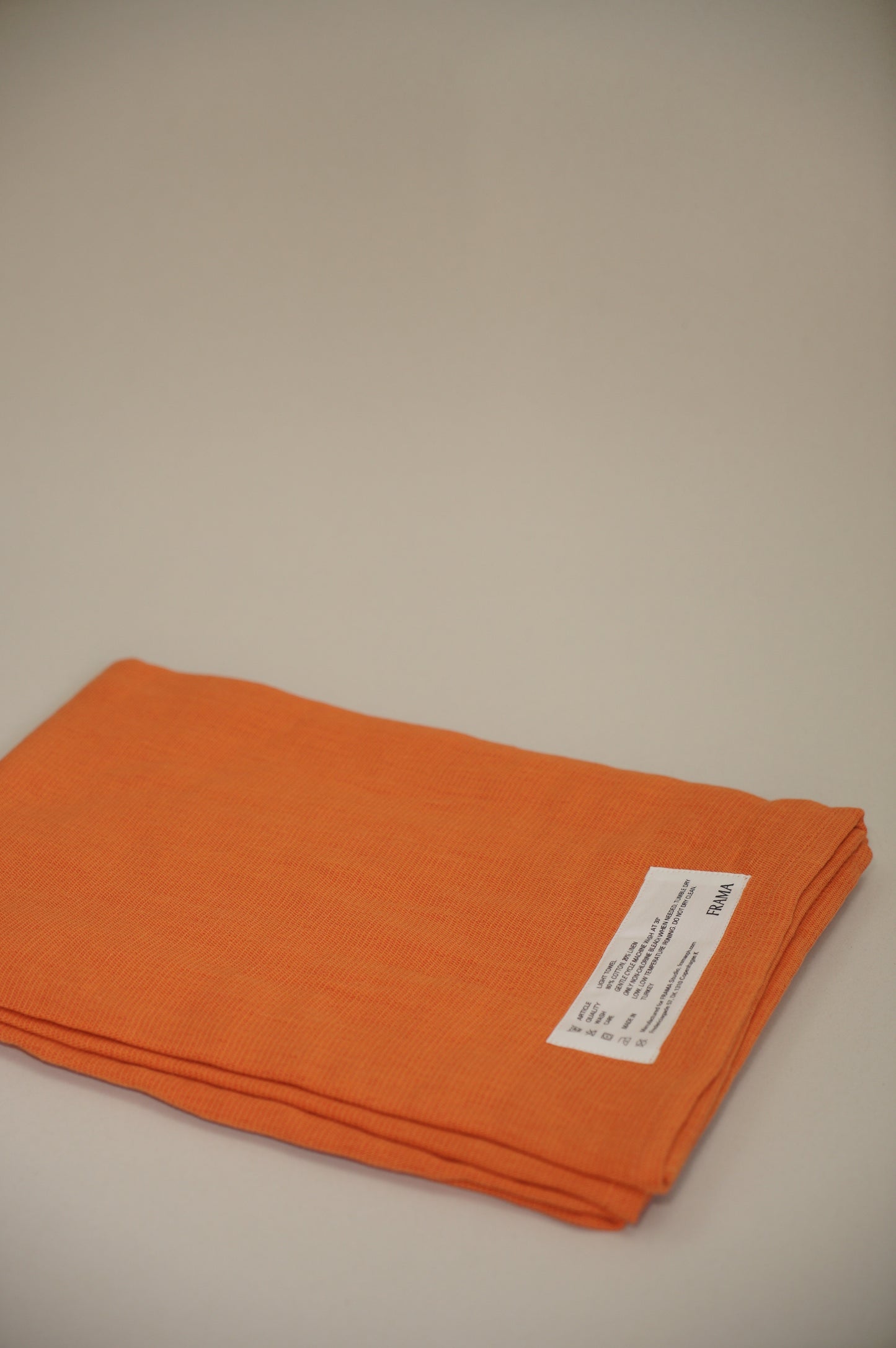 Light Towel  Body / Burnt orange