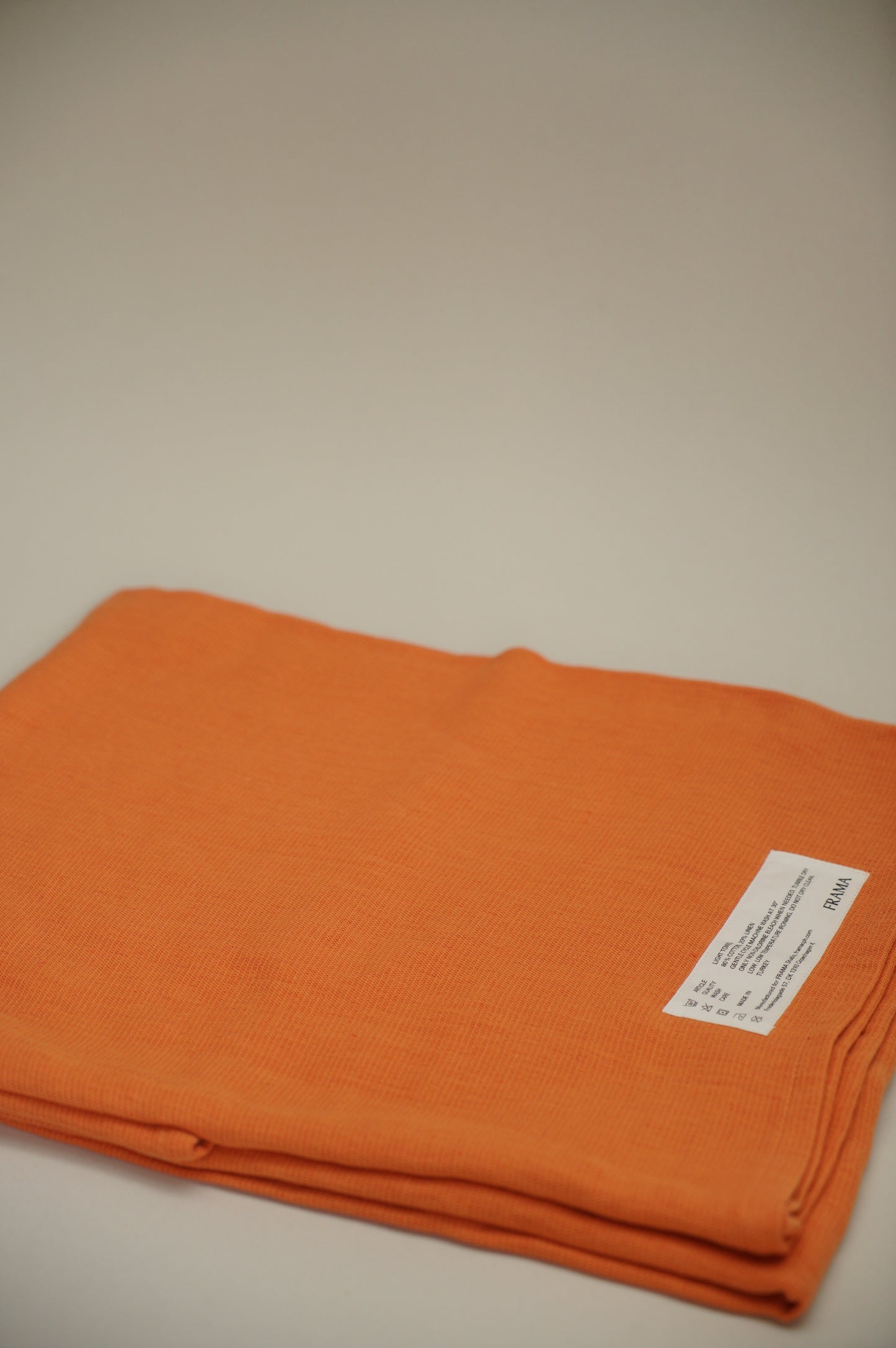 Light Towel  Bath / Burnt orange