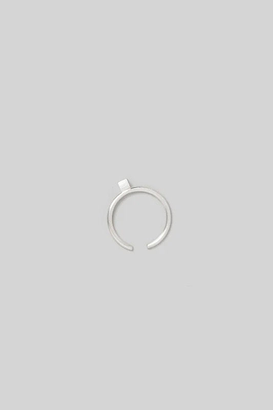 line ear cuff S 2mm _ square SV [ 1204as ]